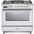 Verona Ultima Collection VUFSGE365W - 36 Inch Freestanding Dual Fuel Range