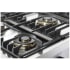 Verona Ultima Collection VUFSGE486DSS - 48 Inch Freestanding Dual Fuel Range with 6 Sealed Brass Burners