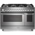 Verona Ultima Collection VUFSGG486DSS - 48 Inch Freestanding Gas Range with 6 Sealed Brass Burners