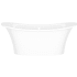Rohl TOULOUSE™ TO3NSWOF - 30 Inch Freestanding Soaking Bathtub with 89 Gallons Total Capacity