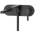 Rohl Nibi™ TNB21BK - Nibi™ Wall Mount Thermostatic / Pressure Balance Tub Filler Trim with Hand Shower in Black