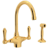 Rohl Country Kitchen Collection A1676LMWSIB2 - Italian Brass