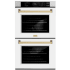 ZLINE Autograph Edition WADSZWM30CB - 30 Inch Professional Double Electric Wall Oven