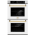 ZLINE Autograph Edition WADSZWM30G - 30 Inch Professional Double Electric Wall Oven