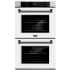 ZLINE Autograph Edition WADSZWM30MB - 30 Inch Professional Double Electric Wall Oven