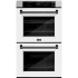 ZLINE Autograph Edition WADZWM30MB - 30 Inch Professional Double Electric Wall Oven