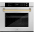 ZLINE Autograph Edition WASSZ30G - 30 Inch Professional Single Electric Wall Oven