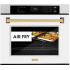 ZLINE Autograph Edition WASSZWM30G - 30 Inch Professional Single Electric Wall Oven