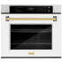 ZLINE Autograph Edition WASSZWM30G - 30 Inch Professional Single Electric Wall Oven