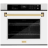 ZLINE Autograph Edition WASSZWM30G - 30 Inch Professional Single Electric Wall Oven
