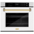 ZLINE Autograph Edition WASZWM30G - 30 Inch Professional Single Electric Wall Oven