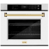 ZLINE Autograph Edition WASZWM30G - 30 Inch Professional Single Electric Wall Oven