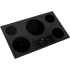 Whirlpool WCE97US6KB - 36 Inch Smoothtop Electric Cooktop 5 Radiant Elements
