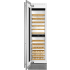 Smeg WCOU24LX - 24 Inch Built-In Dual Zone Wine Cooler Column in Opened View
