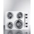 Summit WEL03 - 24" Wide 4-Burner Coil Cooktop