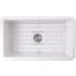 Nantucket Sinks Cape Collection WELLFLEET3218W - 32 Inch Undermount Fireclay Kitchen Sink
