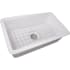 Nantucket Sinks Cape Collection WELLFLEET3218W - 32 Inch Undermount Fireclay Kitchen Sink