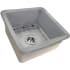 Nantucket Sinks WELLFLEET1818GR - 18 Inch Undermount Fireclay Kitchen Sink