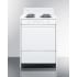 Summit WEM610 - 24 Inch Freestanding Electric Range with 4 Coil Elements