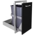 Wildfire WFTRDW1426BSS - 14 Inch Roll Out Trash Drawer with Black 304 Stainless Steel Construction