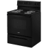 Whirlpool WFC150M0JB - 30 Inch Freestanding Electric Range Angle