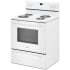 Whirlpool WFC150M0JW - 30 Inch Freestanding Electric Range Angle View