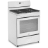 Whirlpool WFG320M0MW - 30 Inch Freestanding Gas Range Left Angle