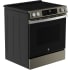 GE 600 Series GRS600AVES - 30 Inch Slide-In Electric Smart Range Angle