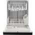Whirlpool WDF331PAHB - 24 Inch Full Console Dishwasher 2 Vinyl Racks
