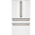 Cafe Professional Series CGE29DP4TW2 - 36 Inch Freestanding 4-Door French Door Smart Refrigerator