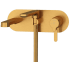 Rohl Nibi™ TNB21BG - Nibi™ Wall Mount Thermostatic / Pressure Balance Tub Filler Trim with Hand Shower in Brushed Gold