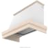Futuro Futuro Art Tempo Series WL36ARTTEMPO - 36 Inch Art Tempo White Wall Mount Range Hood in Angled View