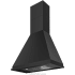 Futuro Futuro Camino Series WL36CAMINOGM - 36 Inch Camino Black Wall Mount Range Hood in Angled View