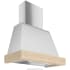 Futuro Futuro Cascade Series WL36CASCADE - 36 Inch Cascade Wall Mount Range Hood in Angled View