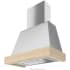 Futuro Futuro Cascade Series WL36CASCADE - 36 Inch Cascade Wall Mount Range Hood in Angled View