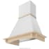 Futuro Futuro Castle Series WL36CASTLE - 36 Inch Castle Wall Mount Range Hood in Angled View