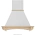 Futuro Futuro Castle Series WL36CASTLE - 36 Inch Castle Wall Mount Range Hood in Front View