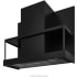 Futuro Futuro Counter Series WL36COUNTERGM - 36 Inch Counter Black Wall Mount Range Hood in Angled View