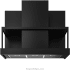 Futuro Futuro Counter Series WL36COUNTERGM - 36 Inch Counter Black Wall Mount Range Hood in Front View