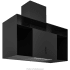 Futuro Futuro Knox Series WL36KNOXGM - 36 Inch Knox Black Wall Mount Range Hood in Angled View