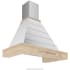 Futuro Futuro Pyramid Series WL36PYRAMID - 36 Inch Pyramid Wall Mount Range Hood in Angled View
