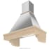 Futuro Futuro Sphinx Series WL36SPHINX - 36 Inch Sphinx Wall Mount Range Hood in Angled View