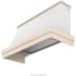 Futuro Futuro Art Tempo Series WL48ARTTEMPO - 48 Inch Art Tempo White Wall Mount Range Hood in Angled View
