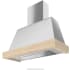 Futuro Futuro Cascade Series WL48CASCADE - 48 Inch Cascade Wall Mount Range Hood in Angled View