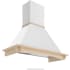 Futuro Futuro Castle Series WL48CASTLE - 48 Inch Castle Wall Mount Range Hood in Angled View
