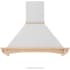 Futuro Futuro Castle Series WL48CASTLE - 48 Inch Castle Wall Mount Range Hood in Front View
