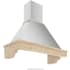 Futuro Futuro Sphinx Series WL48SPHINX - 48 Inch Sphinx Wall Mount Range Hood in Angled View