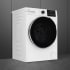 Smeg WM24UWH - 24 Inch Front Load Washer in Angled View