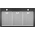Hauslane WM530BLK36B - 36 Inch Wall Mount Convertible Chimney Hood