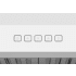 Hauslane WM530WHT30P - 30 Inch Wall Mount Convertible Range Hood